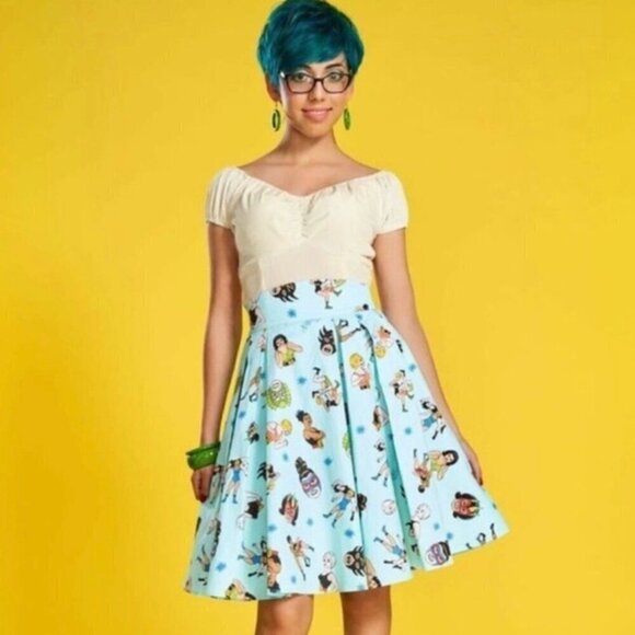 Laura Byrnes Little Jun Skirt in Lady Wrestlers 2X - Picture 2 of 8